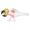 Parrot Glass Pipe - 14cm