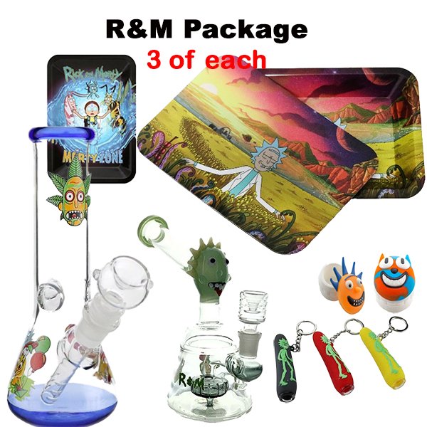 Rick and Morty Variety pack of 3