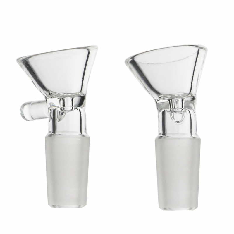 Wholesale Tilted 14mm Glass Cone Pieces with Handle