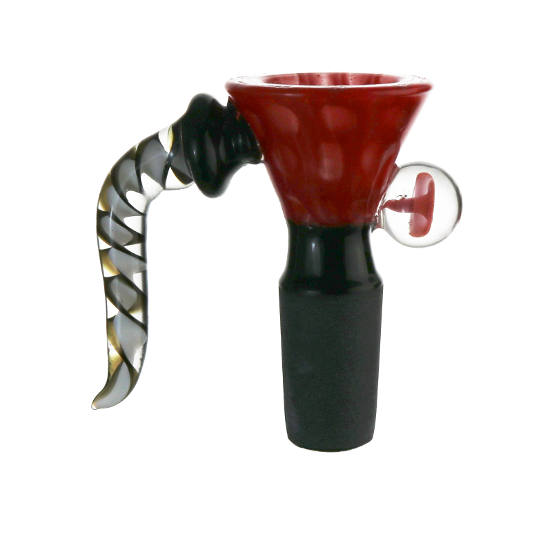 Wholesale Equinox Slider Glass Cone Piece CP 14mm with Ponytail-Style Handle