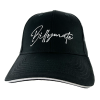 Billy Mate Signature Baseball Cap with embroidered signature and premium trim