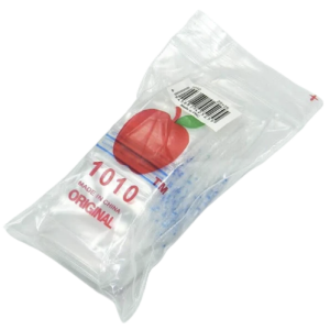 Wholesale Clear Resealable Apple Zip lock Plastic Bags 1010