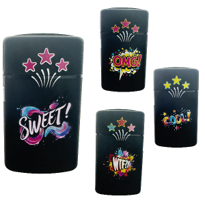 Comic Jet Flame Lighter Wholesale – Refillable pop art design lighter 6.5cm x 4cm