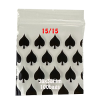 Apple Spade Print Zip Lock Plastic Bags 1515 – 38mm x 38mm (100 Pack)