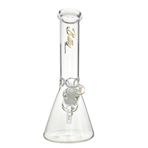 Billy Mate 30cm Beaker Bong with Gold Logo and Ice Catcher