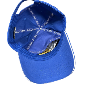 Billy Mate baseball cap with hidden pocket for money, AirPods, and cards
