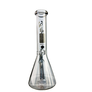25cm Billy Mate Holographic Beaker Bong with Shotty and Diffused Stem