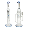 Billy Mate 41cm Triple Perc Recycler Bong – Tree & Inline Percolators