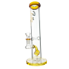 Billy Mate 30cm Straight Didgeridoo Bong with Dice Perc and Gold Accents