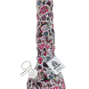 Candy Skulls Silicone Beaker Bong – 28cm Non-Collapsible Waterpipe