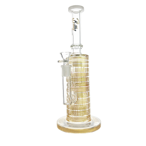 Billy Mate 29cm Gold Sun Matrix Percolator Bong – Scientific Glass