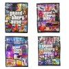Grand Theft Auto Mylar Bags – Ziplock Pouches with GTA Artwork – 60x80mm