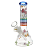 Hello Kitty Glass Beaker Bong Butterfly Design 23cm